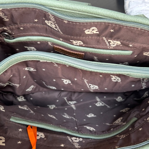 American Bling by Montana West Handbag and Wallet Set NWT - Picture 6 of 7